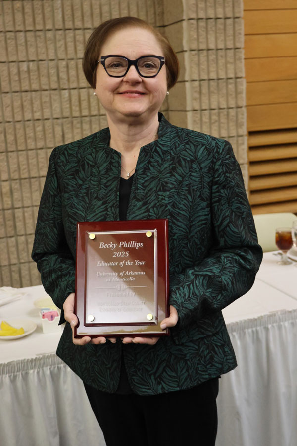 Becky Phillips Educator of the Year 2025